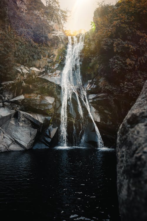 Foto d'estoc gratuïta de cascada, en cascada, exposició prolongada