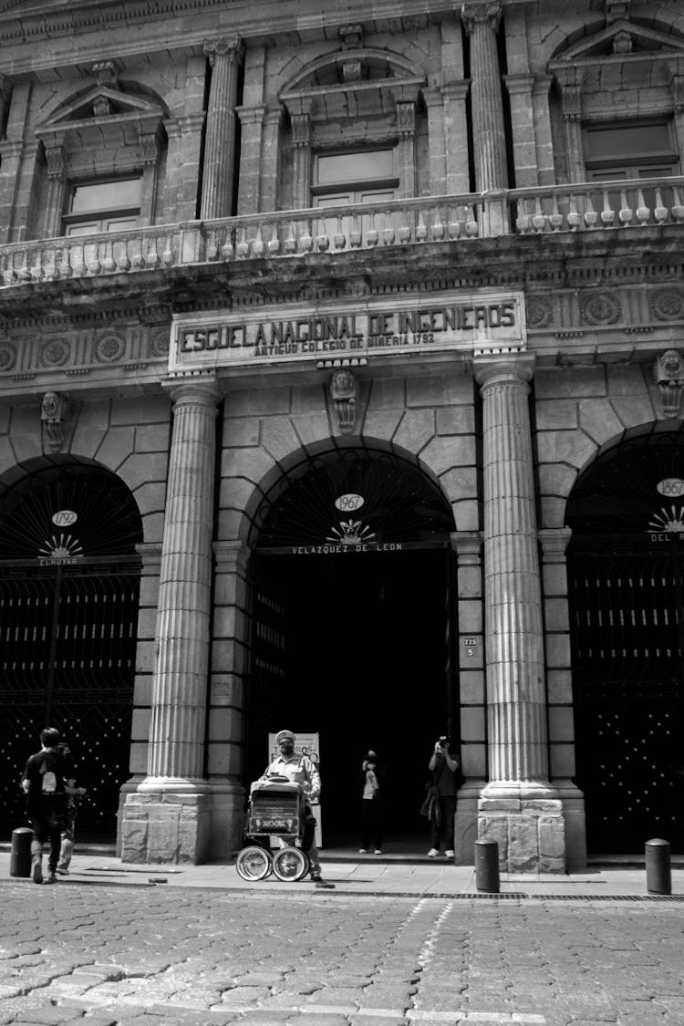 Entrance To School In Mexico