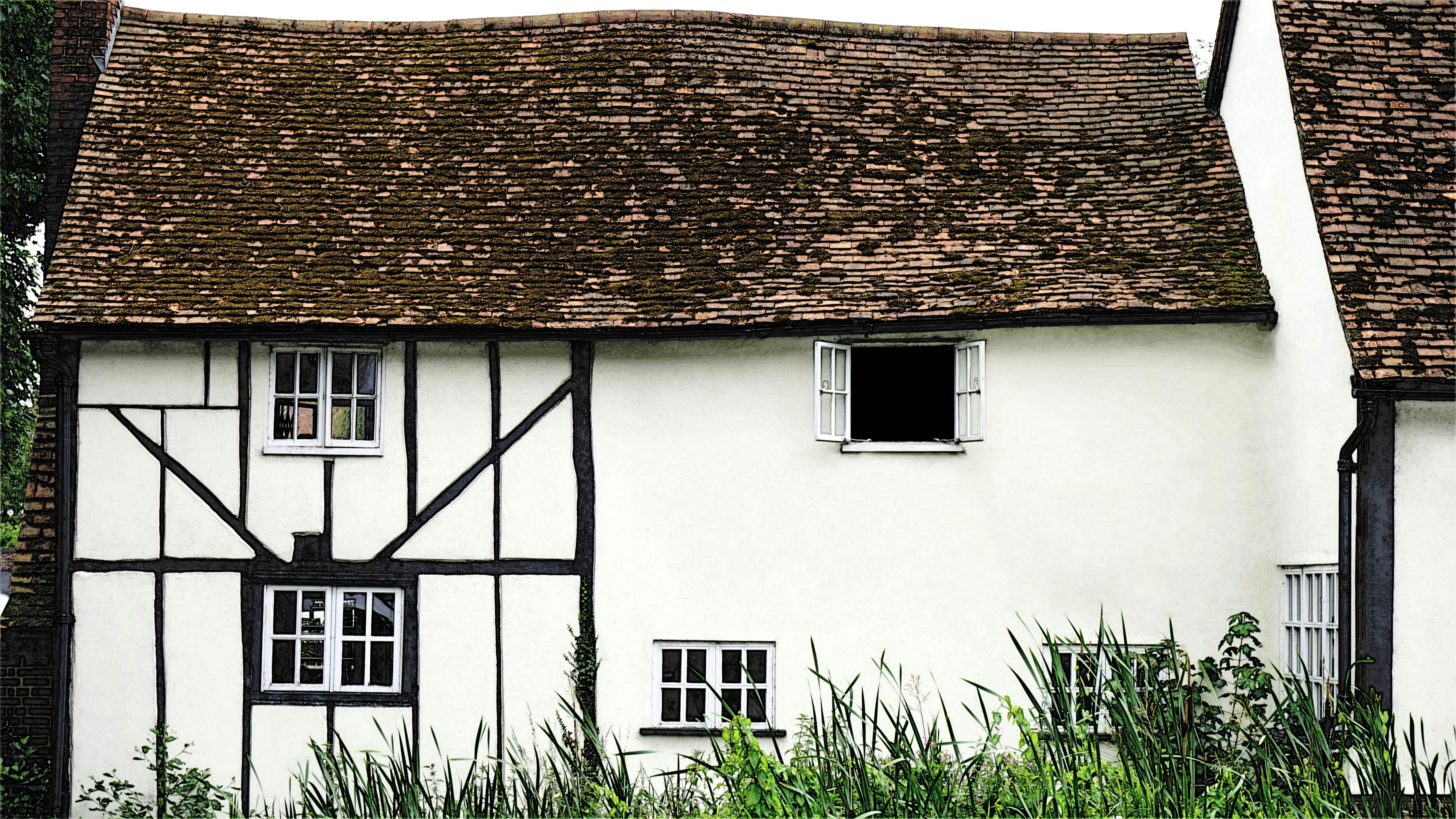 White and Brown House Unit