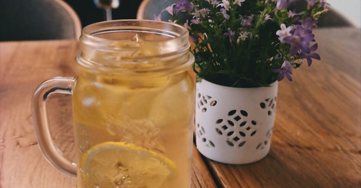 Free stock photo of drinks, flowers, green tea