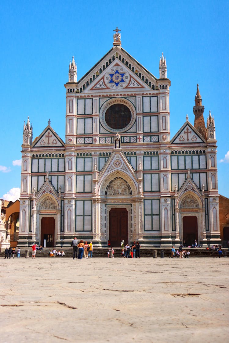 The Basilica Di Santa Croce In Florence, Tuscany, Italy