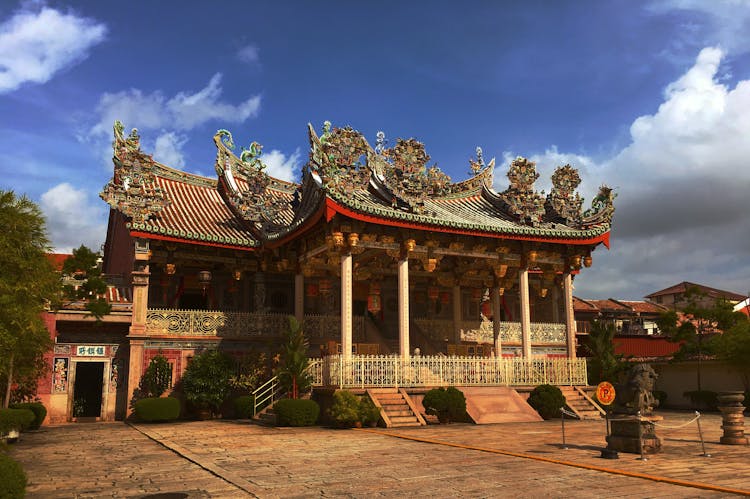 Leong San Tong Khoo Kongsi Museum In Pulau Pinang In Malaysia