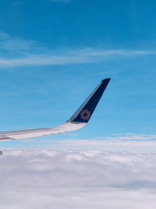 Photo of an Airplane Wing