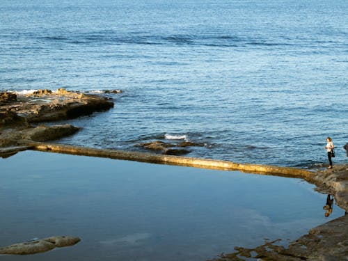 dalgalar, deniz, deniz kıyısı içeren Ücretsiz stok fotoğraf