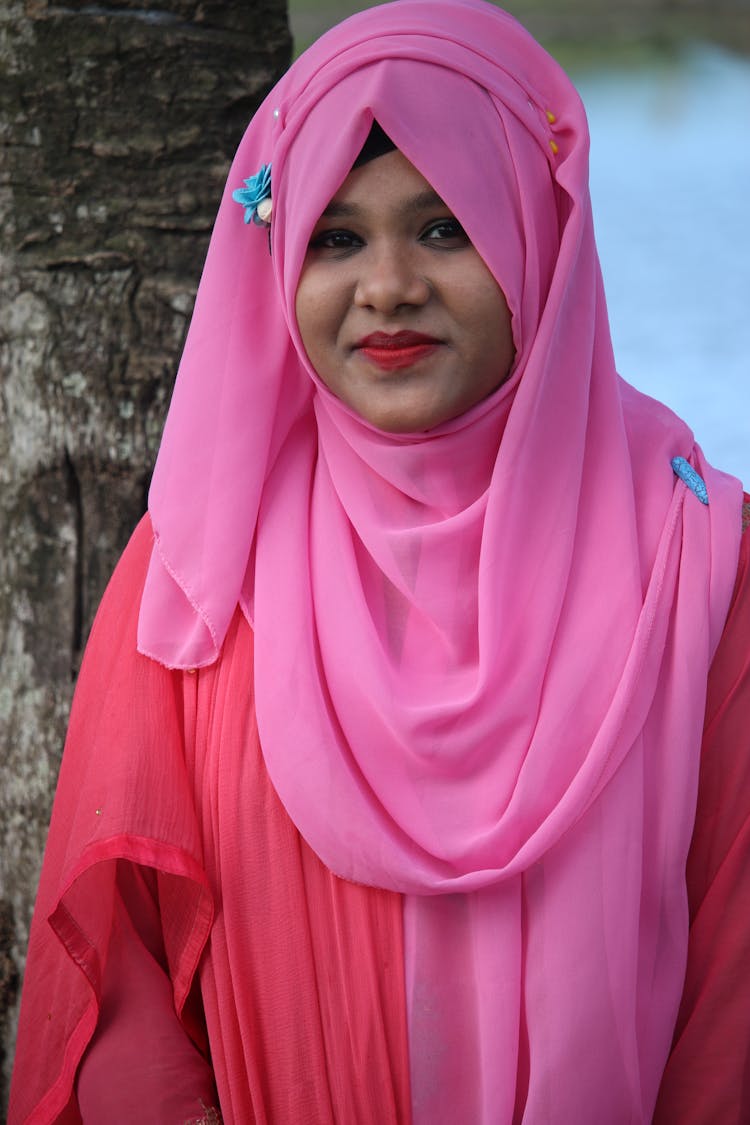 A Woman In A Hijab 