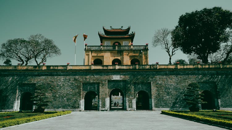 Imperial Citadel In Hanoi Vietnam