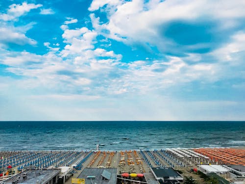 Free stock photo of adriatic sea, blue, cloud Stock Photo