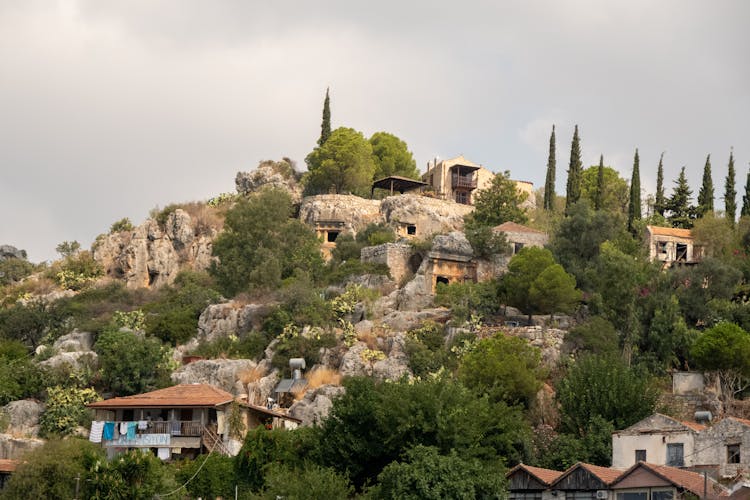 Village On The Kekova Island,Turkey