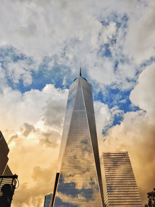 Kostenloses Stock Foto zu aufnahme von unten, ein world trade center, gebäude