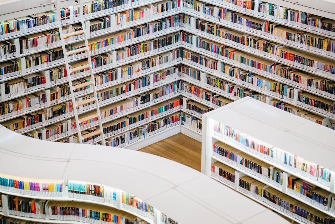 Free Library Photo Stock Photo