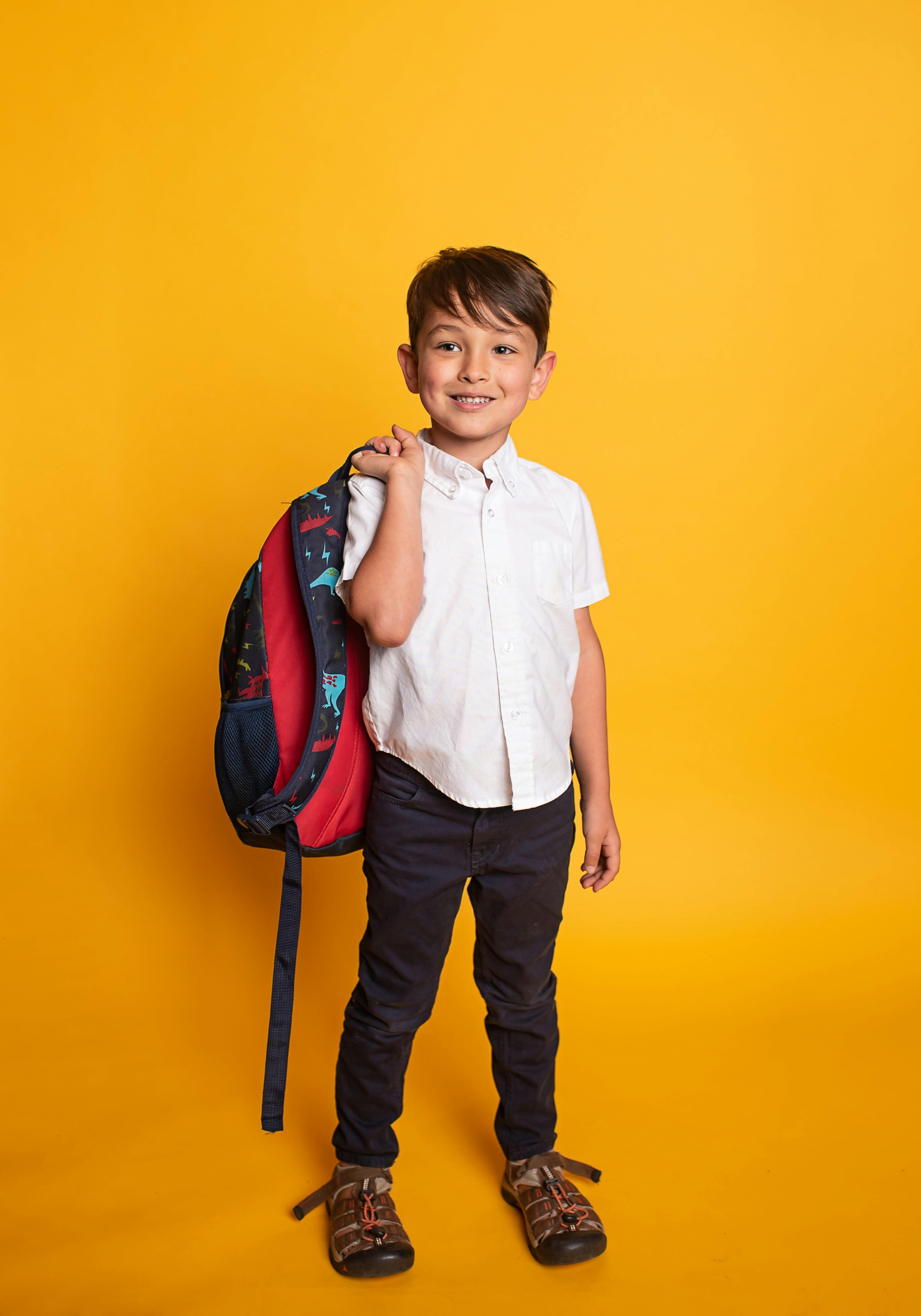 Boy in White Button Down Shirt · Free Stock Photo