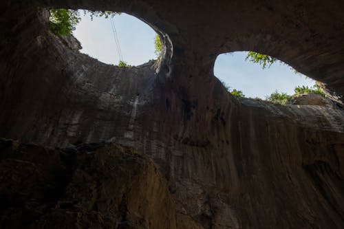 가벼운, 구멍, 동굴의 무료 스톡 사진