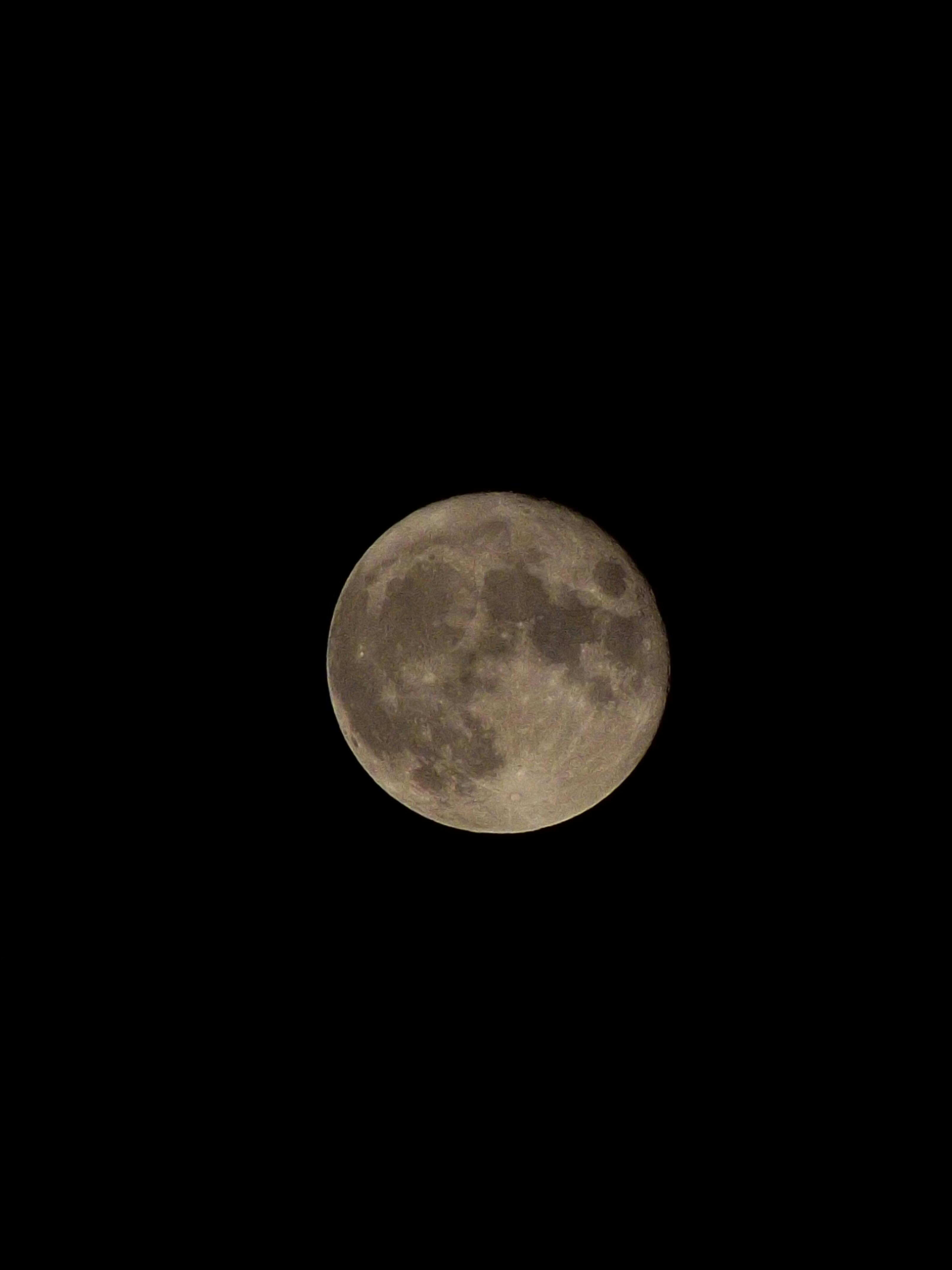 Full Moon Darkest Night Stock Photo 1849518799