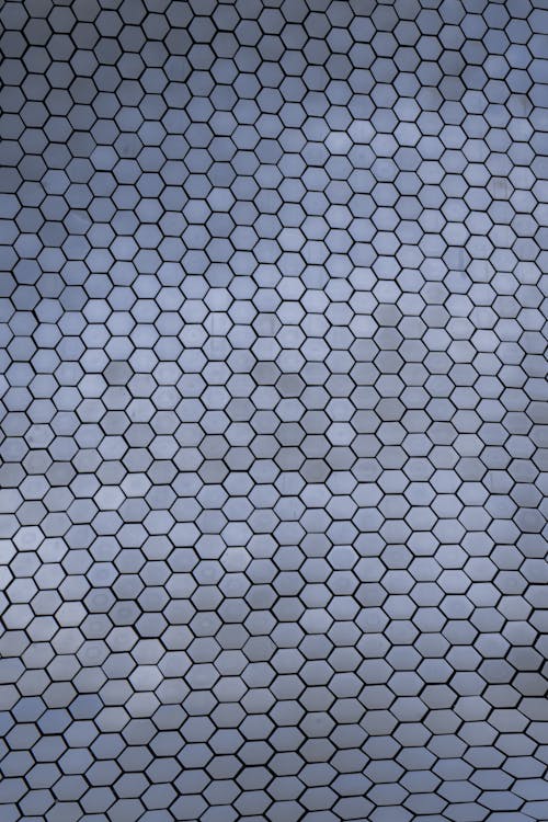Free Hexagon Tiles Background Stock Photo
