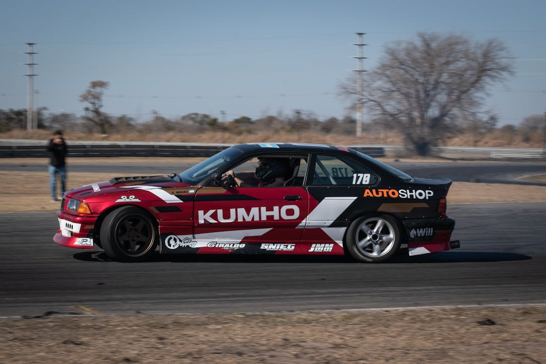 BMW E36 on a Drift Track 