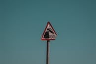 Red and White Stop Sign