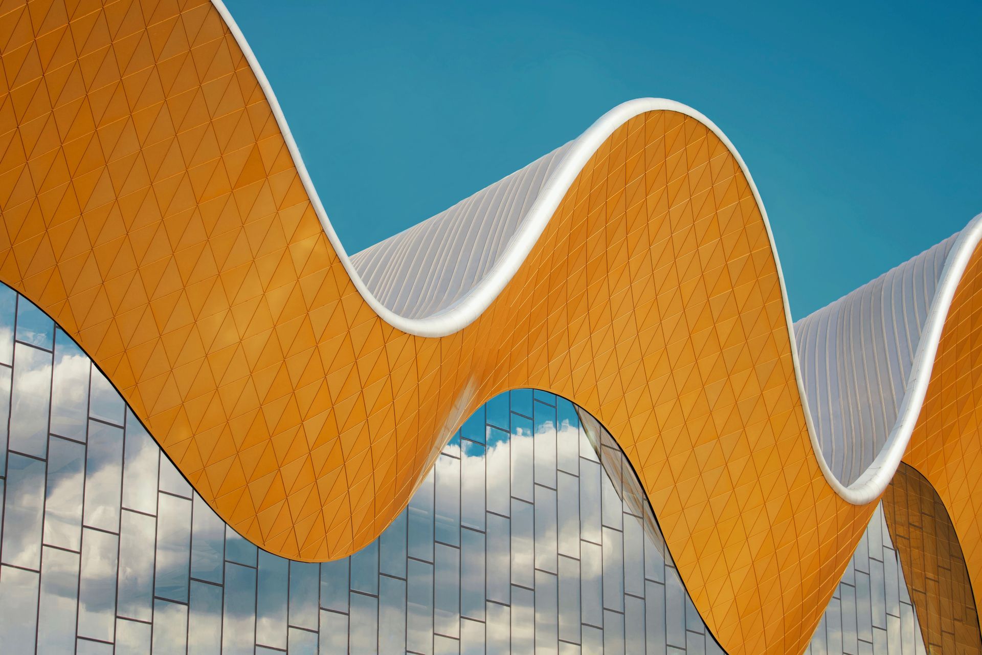Architecture of Building in City