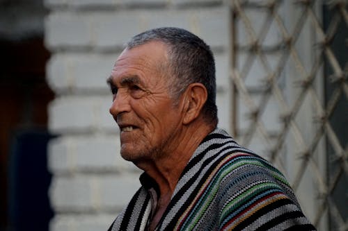 Close-up Photo of an Elderly Man 