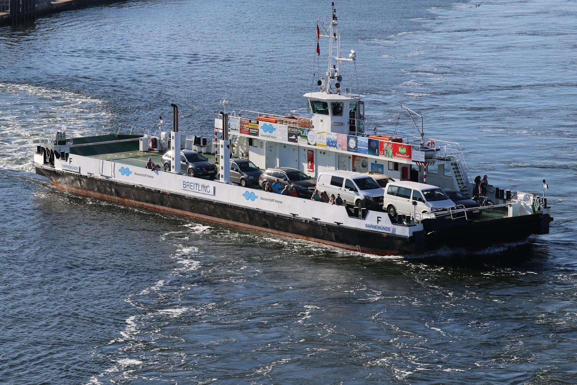 Cars on a Ferry Boat