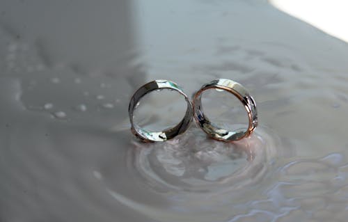 Free stock photo of couple, drops, ring