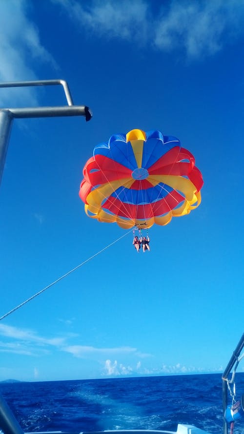 Kostnadsfri bild av ballon, himmel, speed båt