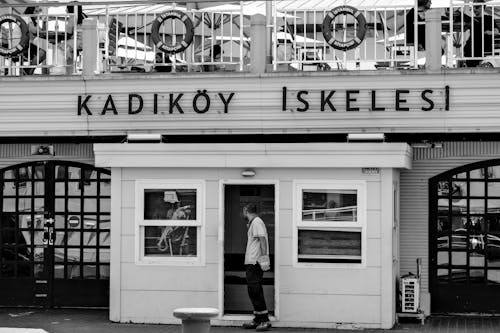 Building on Kadikoy Pier in Istanbul