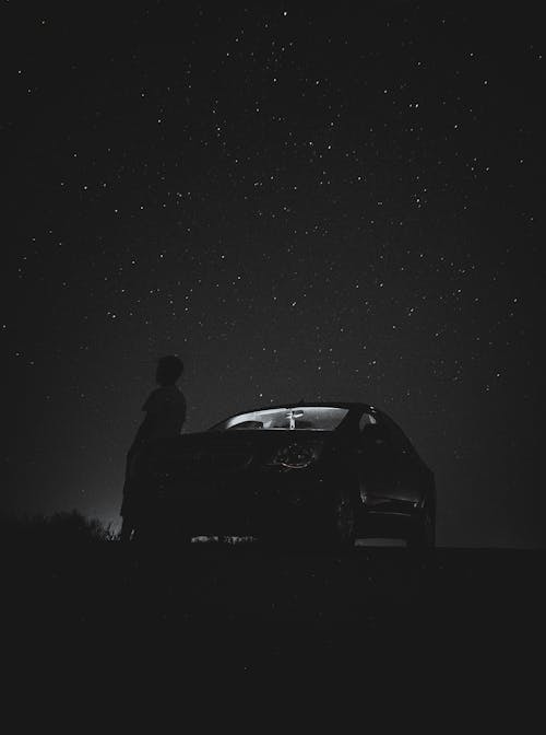 Δωρεάν στοκ φωτογραφιών με αστέρια, αυτοκίνητο, κατακόρυφη λήψη Φωτογραφία από στοκ φωτογραφιών