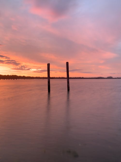 Foto d'estoc gratuïta de alba, claror crepuscular, idíl·lic