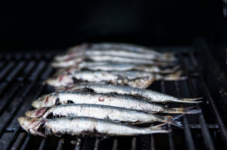 Photo Of Raw Fish On Grill