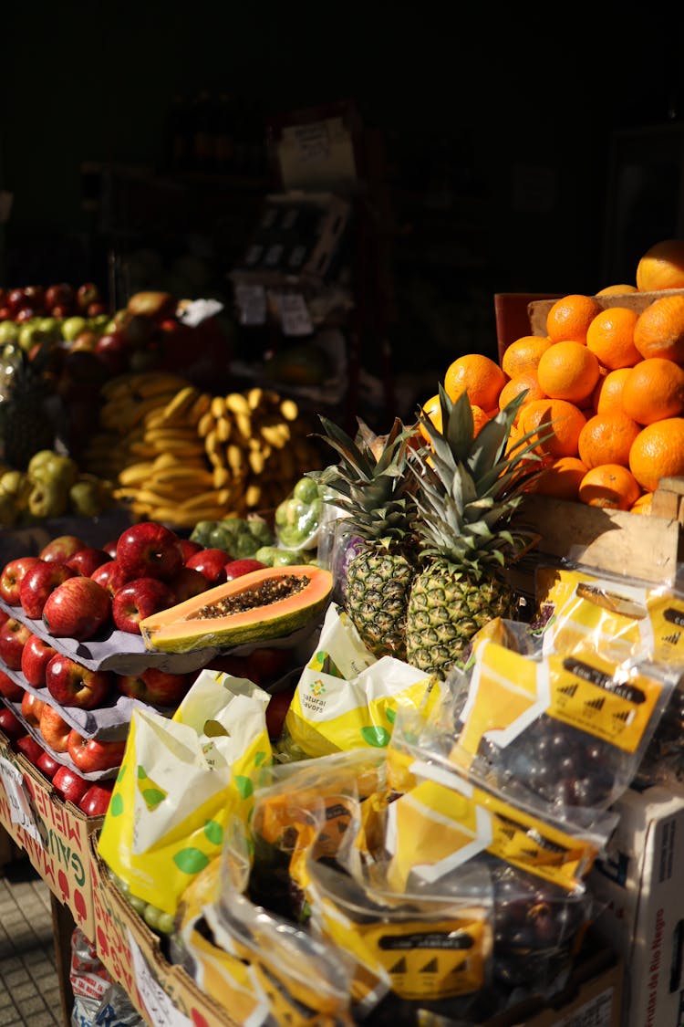 Fruit On Street Market