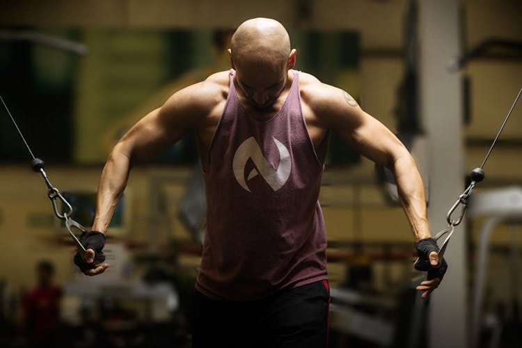 A Man Working Out