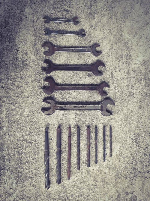 Free stock photo of ascent, drill bits, tools