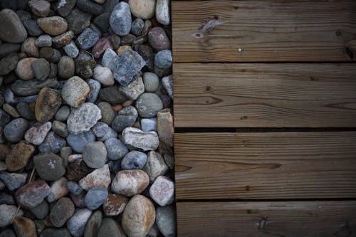 Stones and Wood Panels 