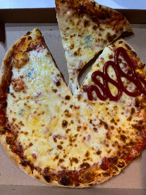 Close-Up Shot of a Delicious Pizza