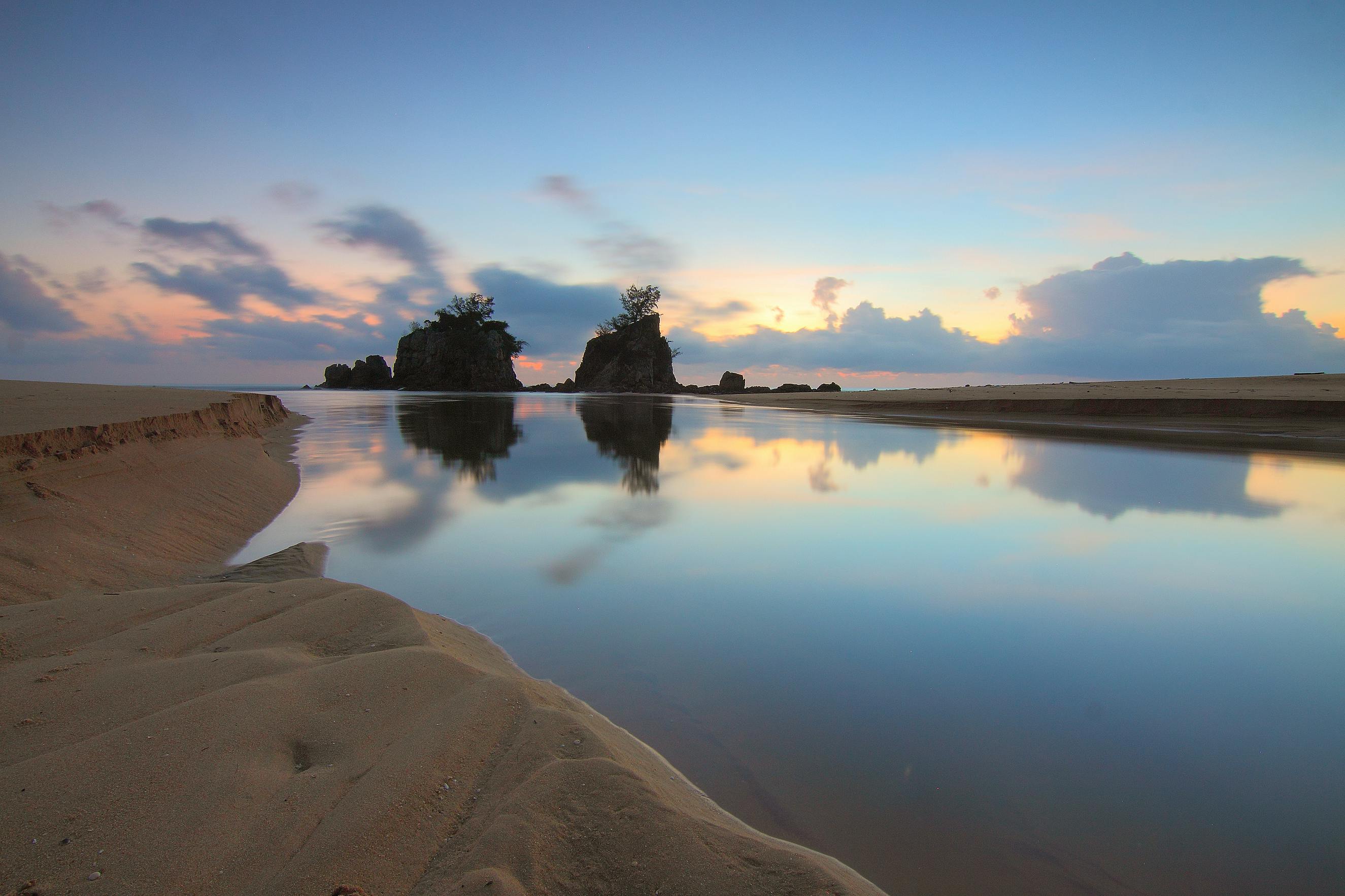 Pastel Sunset on Siletz online Bay