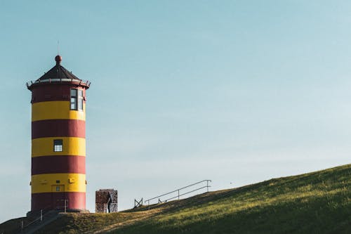 Pilsum Lighthouse in Krummhorn, Germany