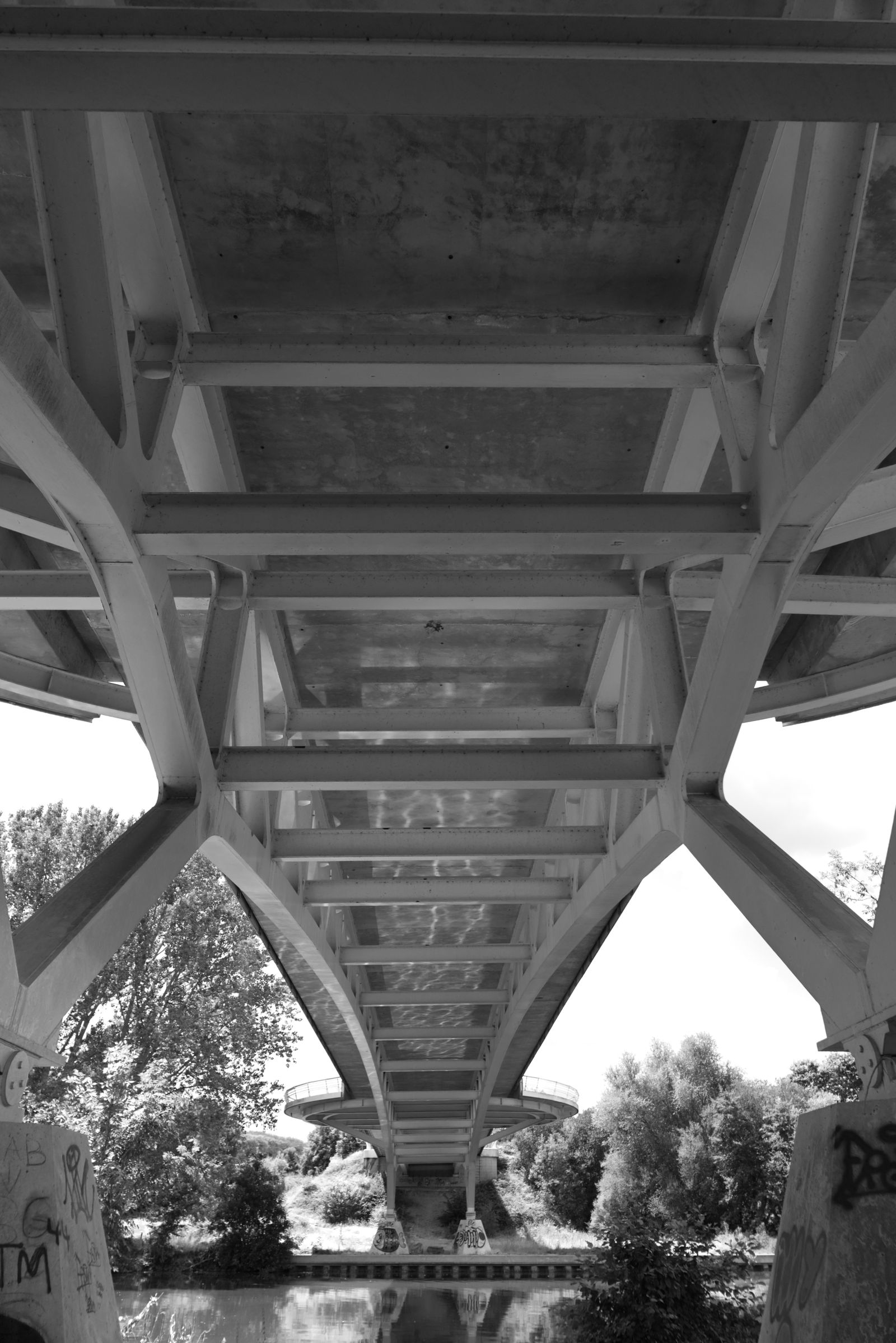 Pont en amont