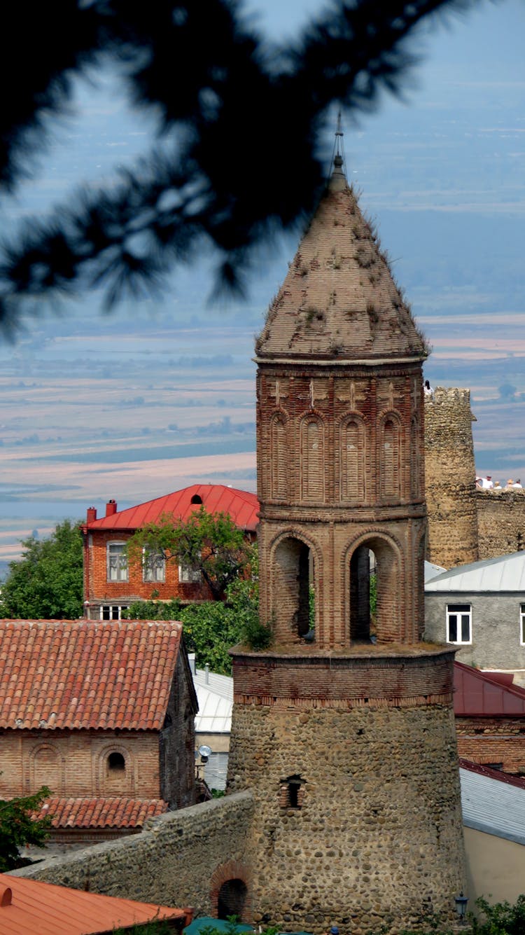 Tower Of Tsminda Giorgi Church, Sighnaghi, Georgia