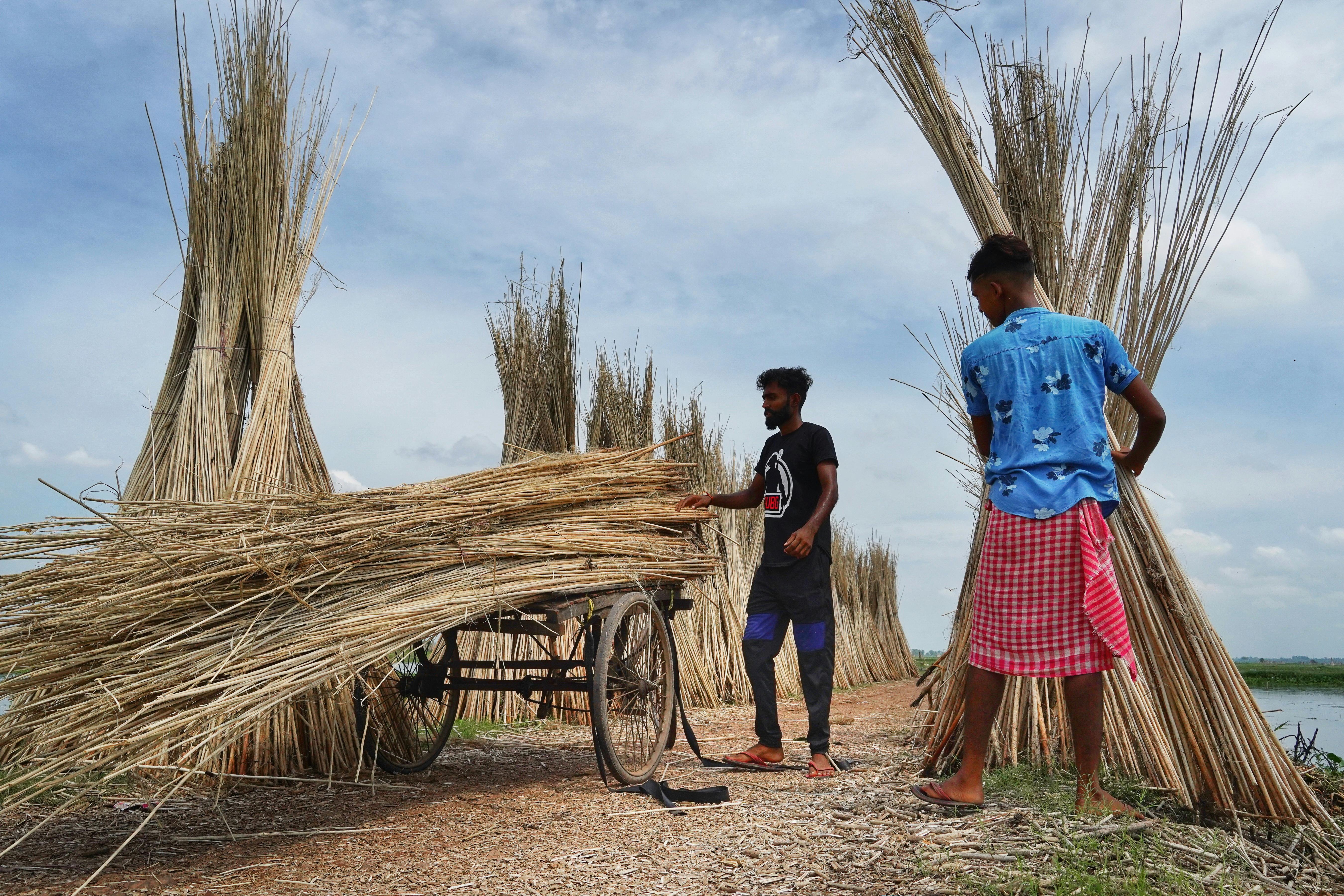 Why do farmers wrap bales in plastic?