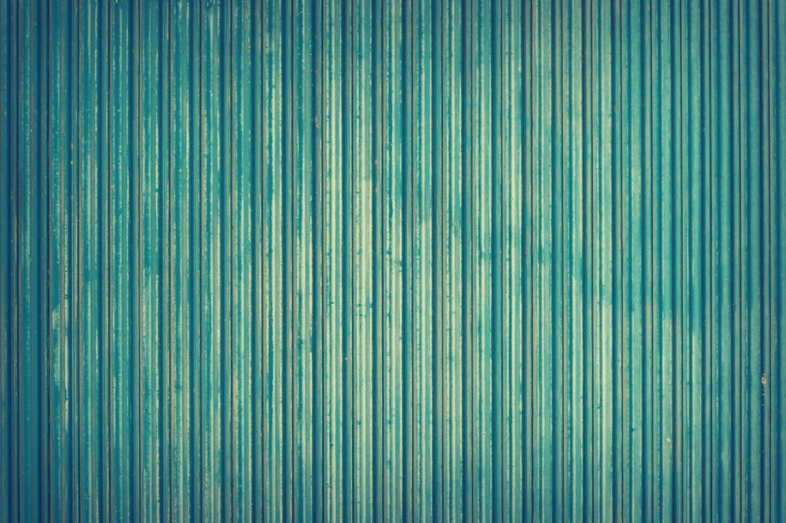 Blue Lined Flat Surface