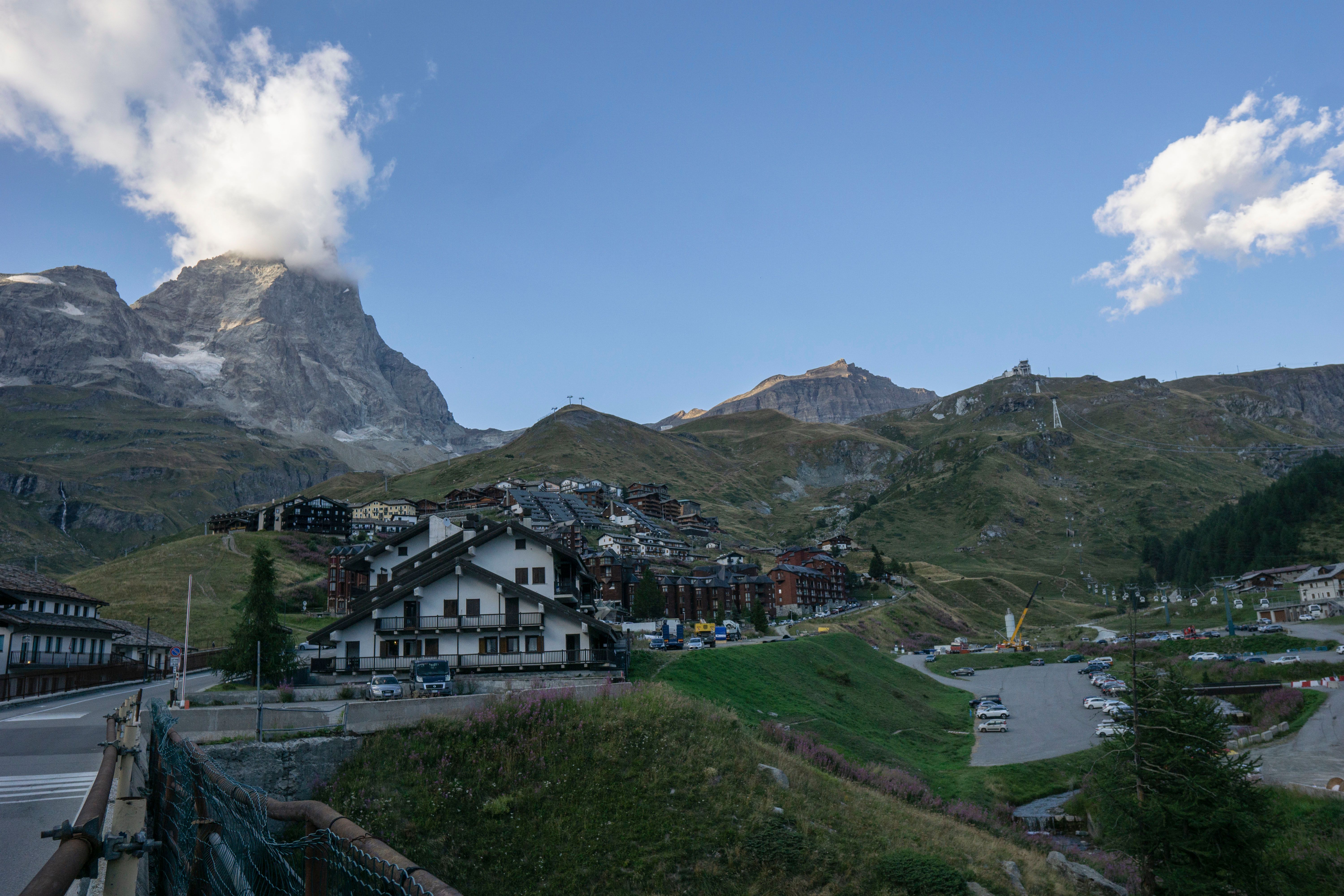 Landmarks in Cervinia