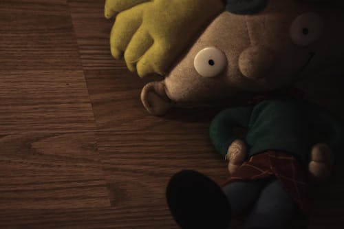 Immagine gratuita di bambola di peluche hey arnold polverosa