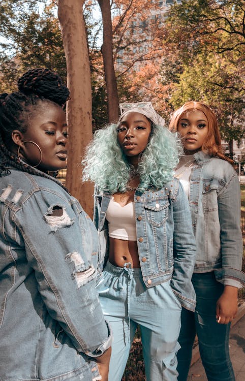 Ladies best sale denim clothes