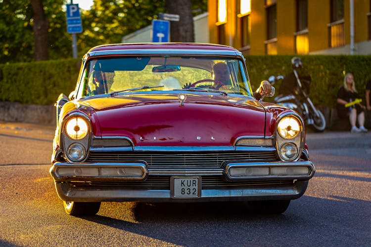 Parked Vintage Car