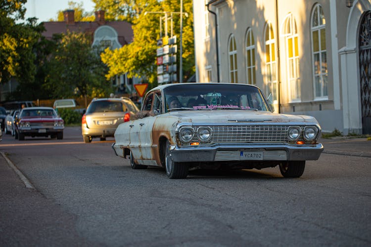 Rusty Vintage Car