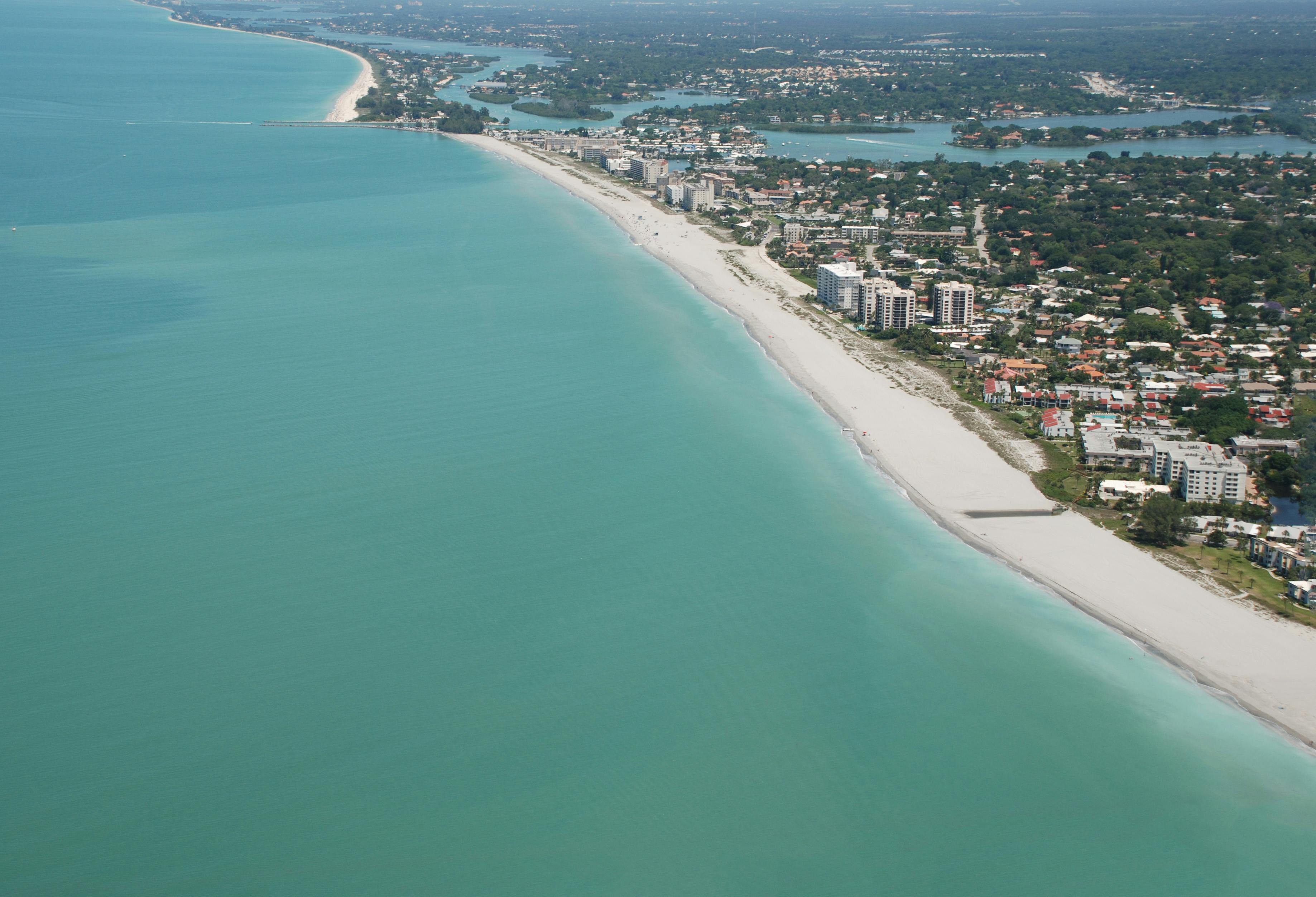 Free stock photo of aerial view, Florida beach, gulf coast