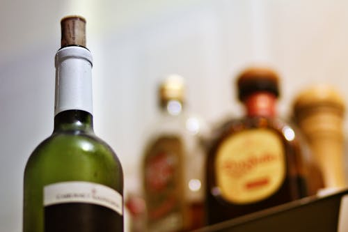 Free stock photo of bar, bottles, cabernet sauvignon Stock Photo