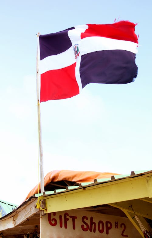 Immagine gratuita di bandiera dominicana, cap cana, caraibi