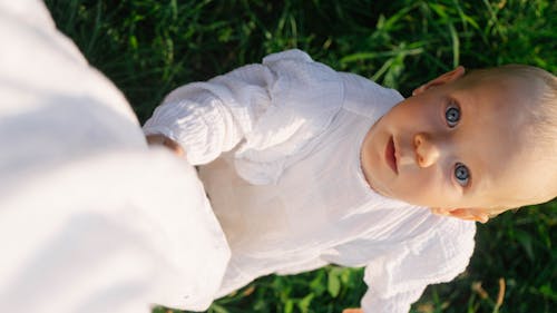A Kid in a White Dress 