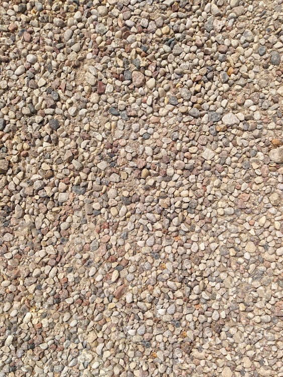 Hardpacked Pebbles on the Driveway · Free Stock Photo